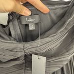 Lulus Seriously Sensational Strapless Tiered Maxi Dress Size XL Black NWT Glam Photo 2