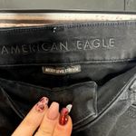 American Eagle  Curvy High Rise Jegging Black Distressed Jeans sz 4 Photo 2