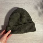 Acne Studios  Olive Green Wool Blend Beanie Photo 1