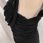PRETTYGARDEN New Pretty‎ Garden Ruched Bodycon Midi Dress Womens Large Black Sexy Cocktail Photo 8