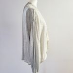 Lou & grey Ivory & Black Pickstitch Wrap Blouse Size Medium Photo 3