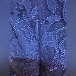 Scarlett MWT Royal BlueTiered Sequence Lace V Neck Front & Back Midi Dress Sz 14 Photo 9