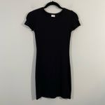 Wilfred Aritzia Free Women's Black Crew Neck Go To T-Shirt Dress Size XS Photo 1