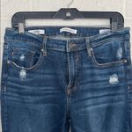 Vigoss Blue Skinny Distressed Jeans Thompson Tomboy Size 29 Photo 1