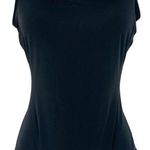 LL Bean Y2K One Piece Black Swimsuit Size 6 Small Bathing Suit Modest Photo 0