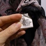 Black Pink Paisley Whimsigoth Midi Dress Dark Romantic Fairy Y2K 10 Flutter Goth Photo 5