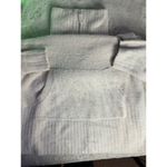 Barefoot Dreams  Women's Beige High Rib Half Zip Tunic Hoodie Size L Photo 4