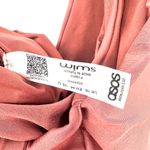 ASOS Size 12 Bathing Suit Low Cut Neckline High Cut Leg Mauve Pink Red Photo 2