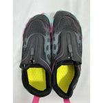 Woman’s NWOT Athletic Hiking Water Shoes 8.5 Multicolor Zip Close Black Photo 4