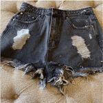 Mustard Seed Distressed Denim  Shorts‎ Photo 3