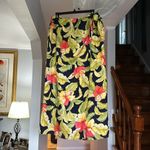 Talbots Vintage Tropical Linen Wrap Skirt Sz 8P with Bonus Matching Top Photo 2