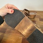 Michael Kors  Womens Clogs 6.5 Wooden Heel Stud Slip On Copper Bronze NEW Mule Photo 6