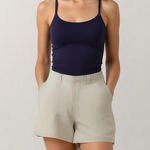 Calvin Klein Shorts Women’s Size 16 Khaki Tan classic casual work neutral safari Photo 0