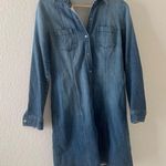 Splendid  Cesaire Blue Indigo Shirt Dress Photo 2