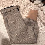 Rebecca Minkoff NEW Anthropologie Maeve Plaid Cuff
Leg Pants Womens Size 8 with Belt Photo 3