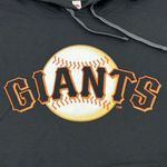 Fruit of the Loom San Francisco SF Giants Baseball Team Logo Black Hoodie Sweatshirt Adult Size S Photo 2