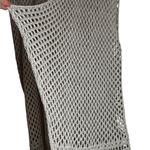 Artesia Crochet Knit Open Cardigan Fringe Vest Long Boho Festival Size Small Photo 3