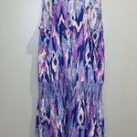 Lilly Pulitzer  Tideline Dress Tank Smocked Waist Racerback Multicolor Size Small Photo 1