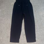 Anthropologie Cartonnier Menswear Tuxedo Cropped Ankle Jumpsuit Black 8 Photo 6