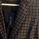 Rachel Zoe Brown Plaid Blazer Photo 5