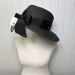 Scala  Wide edge Black Ribbon-Trimmed Sun Straw Hat,  
One Size‎  NEW Photo 8