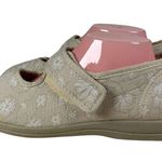 Cosyfeet Margaret Neutral Floral Mary Jane Shoes Size 9 Extra Wide 6E Photo 4