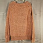 Sundance  Womens Peach Orange Merino Wool Mohair Blend Crewneck Sweater Medium Photo 1