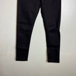 CARMAR‎ Skinny Jeans Size 25 Black Distressed Ripped Knee High Rise Photo 5