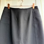 Diane Von Furstenberg  Black Tailored Mini Pencil Skirt size 2 Photo 1