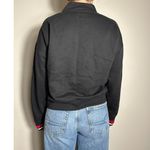 Tommy Hilfiger  Sport Black Quarterzip Sweatshirt Size Large Photo 2