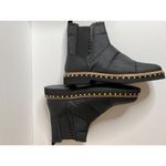 Free People Black Atlas Puffer Chelsea Boots Sz 10 Photo 6