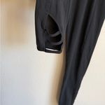 Gymshark Black Full Length Bottom Cut Out Leggings Womens L Athletic Athleisure Photo 3