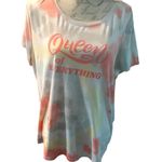 secret treasures  size large tie-dye short sleeve pajama top Photo 2