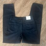 ZARA NWT  Mid Rise Relaxed Fit Straight Leg Indigo Black Jeans size 2 US Photo 7