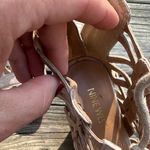 Nine West Beige Lace-Up Wedges Photo 4