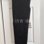 ZARA  Black Textured Mini Dress faux Leather Size M NWT Photo 1