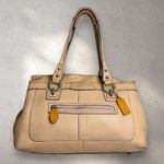 Coach Penelope Pebbled Leather Double Handles Carryall Tote Satchel Bag 13164 Photo 0