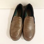 EastLand Sage Brown Leather Slip On Loafer Size 10M Photo 2