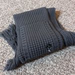 Lululemon Athletica Gray Knit Wool Scarf Photo 4