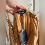NWT Retrofete Mich sequins dress size small Gold Photo 7