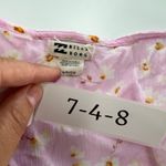Billabong Dress Womens Small Pink Lady Daisy Wrap Mini Spring Romance Photo 4
