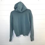 Old Navy Active Dynamic Fleece Cropped Hoodie Teal Size M Breathable Zip Pockets Green Size M Photo 8
