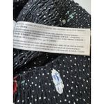 Abercrombie & Fitch Cocktail Crop Top Floral Womens Size S Puffed Blue Polka Smocked Navy Prairie AF Photo 5