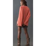 Maeve Cashmere Chandler Sweater Women Small Pink Oversized Bell Sleeve Crewneck Photo 1