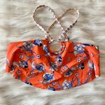 Princess Polly MinkPink Orange Blue Floral Flowy Bikini Top Sz XS Photo 90