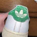 Adidas Stan Smith Green And White Shoes Size 5.5 Photo 2