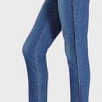 frame denim Frame Le High Skinny Piping Leather Trim High Rise Jeans - Size 31 Photo 1