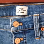 J.Crew 32x28 9" High-Rise Toothpick Reimagined Raw Hem Button Up Fly Jeans Photo 6