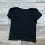 Urban Outfitters Out from under black criss cross t-shirt Photo 4