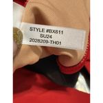 J.Crew NWT Heritage Scoopneck Bikini Top BX611 Bright Cerise Red Womens Size XL Photo 6